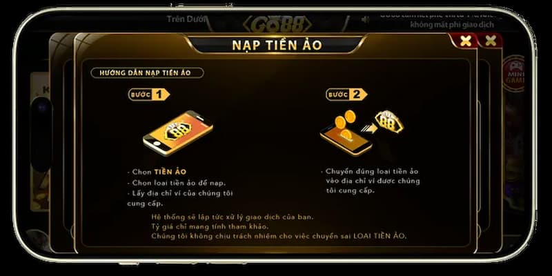 Nạp tiền Go88 Các phương thức nạp tiền Go88