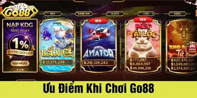 Giới thiệu Go88 Đặc điểm nổi bật khi giới thiệu Go88 cho người chơi