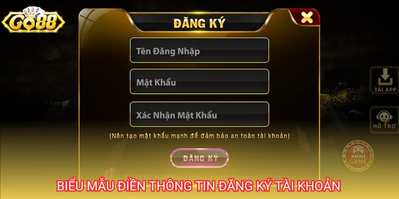 Đăng ký go88 Hướng dẫn chi tiết các bước đăng ký Go88