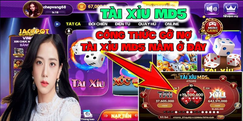 Kinh nghiệm chơi tài xỉu MD5 Go88