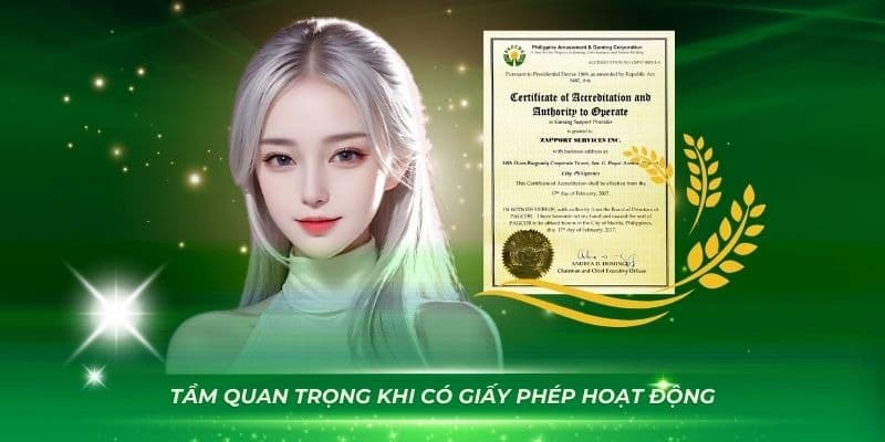 Lợi ích vượt trội từ giấy phép hoạt động Go88