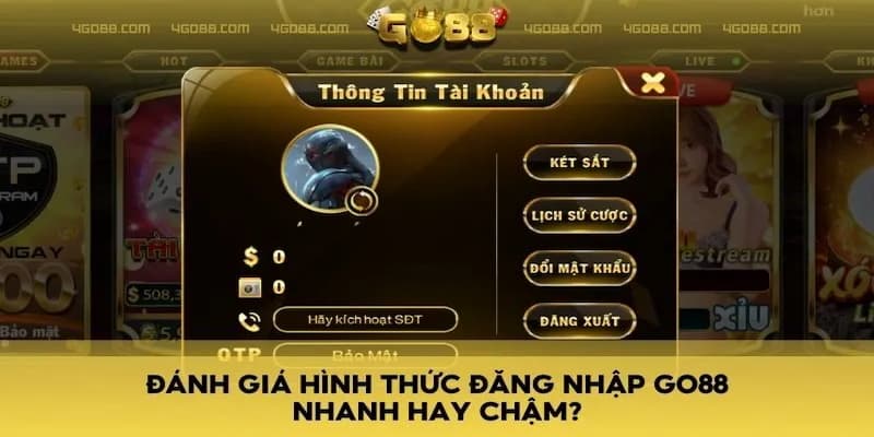 Tầm quan trọng của việc đăng nhập Go88 chính thức